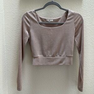BP | Long sleeve crop top